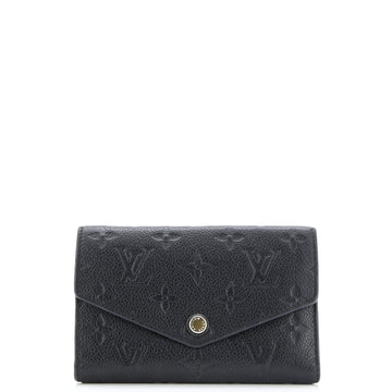 Louis Vuitton Curieuse Wallet Monogram Empreinte Leather Compact