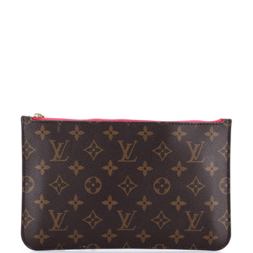 Louis Vuitton Neverfull Pochette Monogram Canvas Large