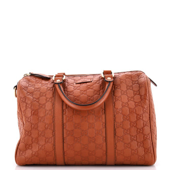Gucci Joy Boston Bag Guccissima Leather Medium