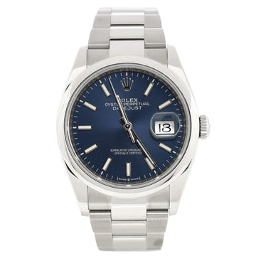 Rolex Oyster Perpetual Datejust Automatic Watch Stainless Steel 36