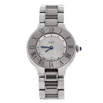 Cartier Must de Cartier 21 Quartz Watch Stainless Steel 28