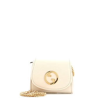 Gucci Blondie NM Wallet on Chain Leather Medium