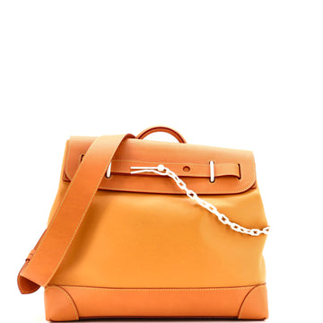 Louis Vuitton Steamer Bag Vachetta Leather PM