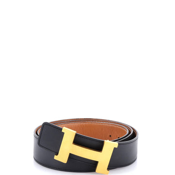 Hermes Constance Reversible Belt Leather Wide