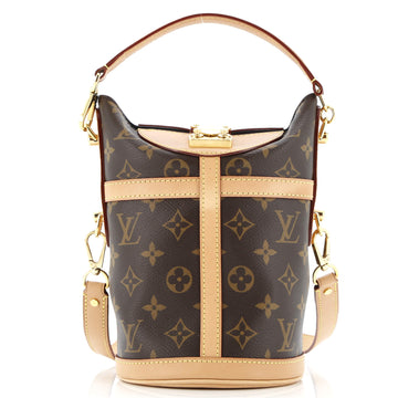 Louis Vuitton Duffle Handbag Monogram Canvas