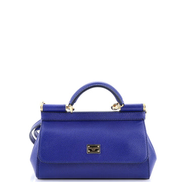 Dolce & Gabbana East West Miss Sicily Bag Leather Small
