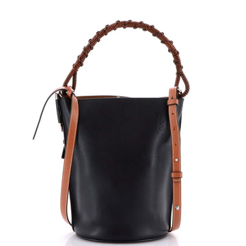 Loewe Gate Top Handle Bucket Bag Leather Medium
