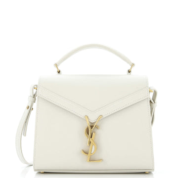 Saint Laurent Cassandra Top Handle Bag Leather Mini