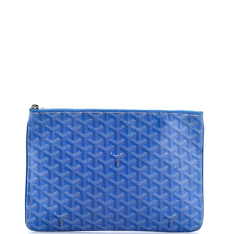 Goyard Senat Zip Pouch Coated Canvas MM