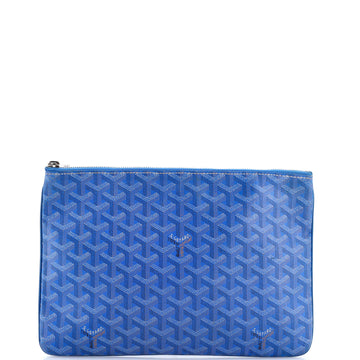 Goyard Senat Zip Pouch Coated Canvas MM