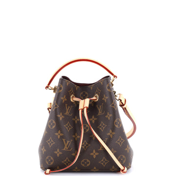 Louis Vuitton NeoNoe Handbag Studded Monogram Giant Leather BB