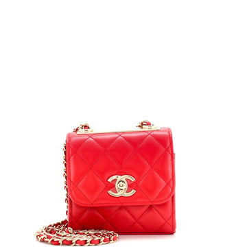 Chanel Trendy CC Clutch with Chain Quilted Lambskin Small