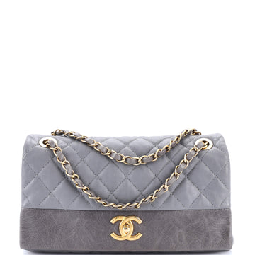 Chanel Soft Elegance Flap Bag Quilted Distressed Calfskin Medium