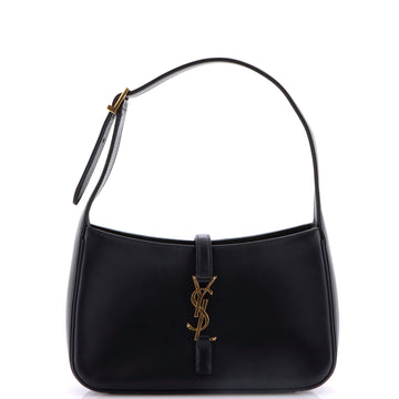 Saint Laurent Le 5 a 7 Hobo Leather Small