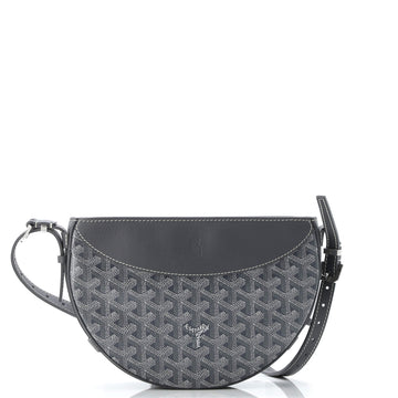 Goyard Hirondelle Shoulder Bag Coated Canvas and Leather