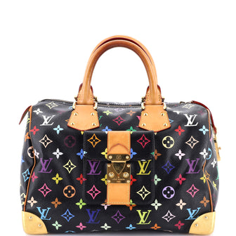 Louis Vuitton Speedy Handbag Monogram Multicolor 30