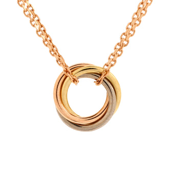 Cartier Trinity Choker Necklace 18K Tricolor Gold