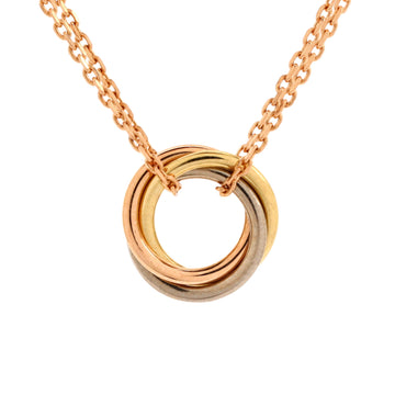 Cartier Trinity Choker Necklace 18K Tricolor Gold