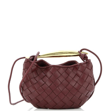 Bottega Veneta Sardine Top Handle Bag Intrecciato Nappa Mini