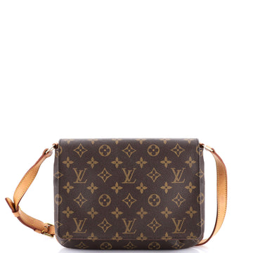 Louis Vuitton Musette Tango Handbag Monogram Canvas