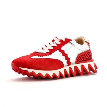 Christian Louboutin Loubishark Sneakers Leather and Suede