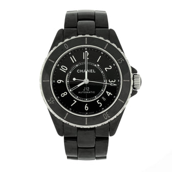 Chanel J12 Automatic Watch Ceramic and Stainless Steel 38