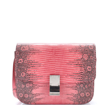 Celine Classic Box Bag Lizard Medium