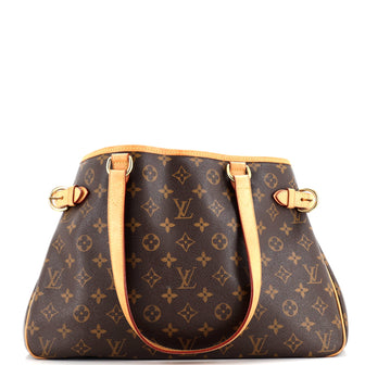 Louis Vuitton Batignolles Handbag Monogram Canvas Horizontal