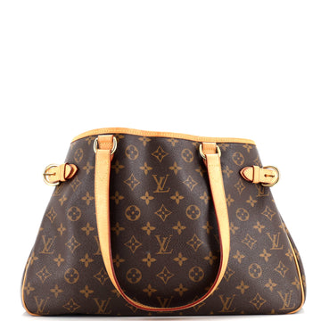 Louis Vuitton Batignolles Handbag Monogram Canvas Horizontal