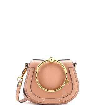 Chloe Nile Crossbody Bag Leather Small