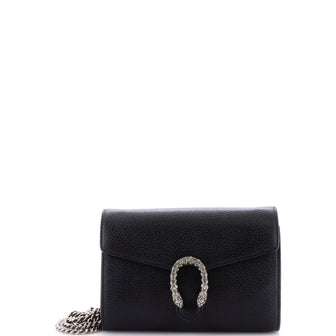 Gucci Dionysus Chain Wallet Leather with Embellished Detail Small
