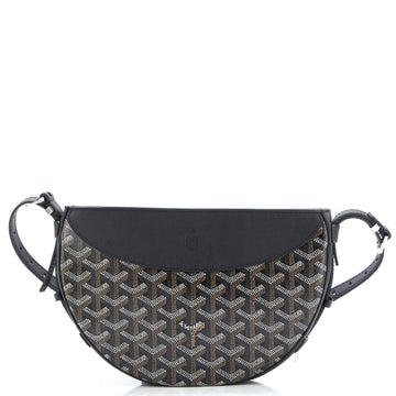 Goyard Hirondelle Shoulder Bag Coated Canvas and Leather
