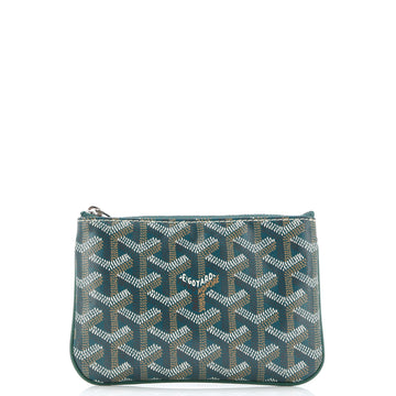 Goyard Senat Zip Pouch Coated Canvas Mini
