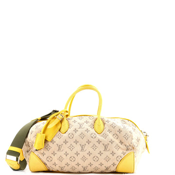 Louis Vuitton Round Speedy Bag Monogram Denim