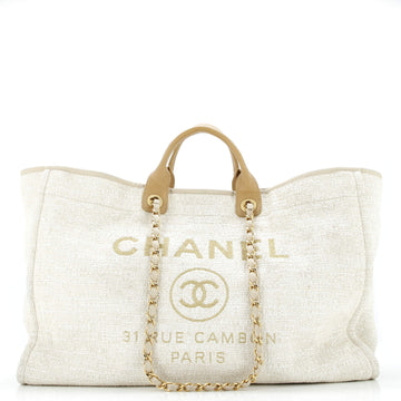 Chanel Deauville Tote Raffia XL
