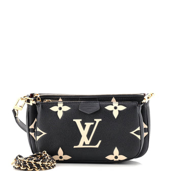 Louis Vuitton Multi Pochette Accessoires Bicolor Monogram Empreinte Giant
