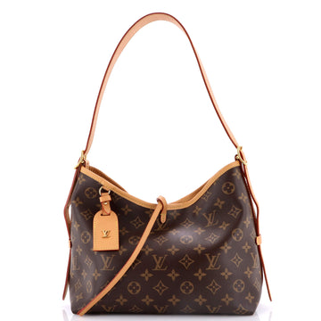 Louis Vuitton CarryAll Hobo Monogram Canvas PM