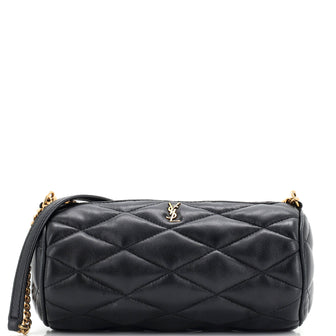 Saint Laurent Sade Tube Bag Quilted Leather Mini