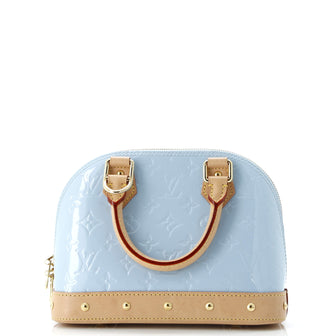 Louis Vuitton Alma Charm Chain Handbag Monogram Vernis BB