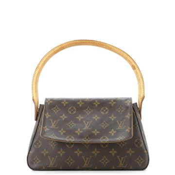 Louis Vuitton Looping Handbag Monogram Canvas Mini