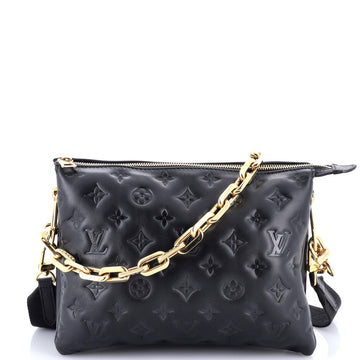 Louis Vuitton Coussin Bag Monogram Embossed Lambskin PM