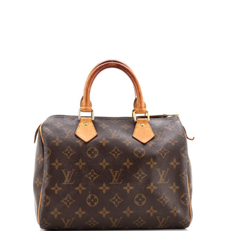 Louis Vuitton Speedy Handbag Monogram Canvas 25