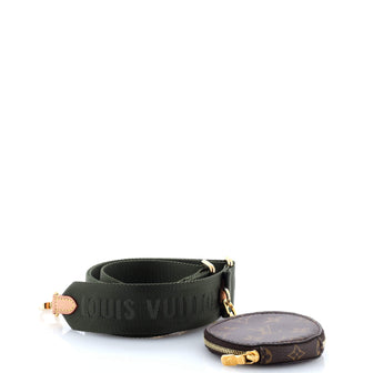 Louis Vuitton Multi Pochette Accessoires Bandouliere Shoulder Strap Canvas with Monogram Canvas