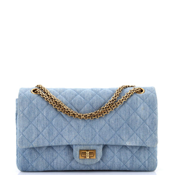 Chanel Reissue 2.55 Flap Bag Quilted Denim 226