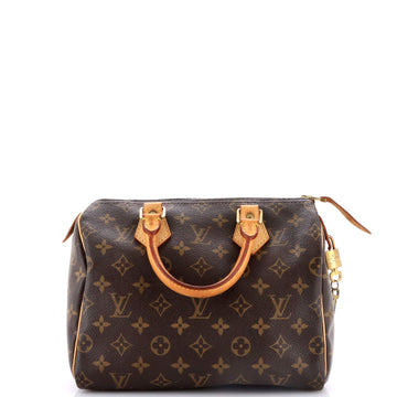 Louis Vuitton Speedy Handbag Monogram Canvas 25
