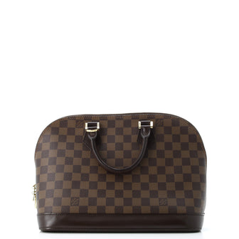 Louis Vuitton Vintage Alma Handbag Damier PM