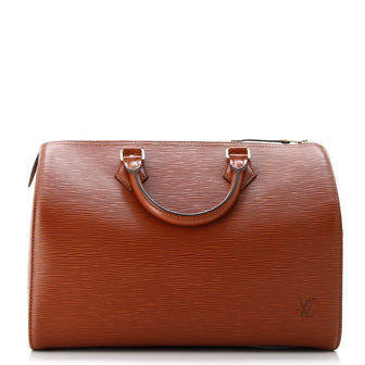 Louis Vuitton Speedy Handbag Epi Leather 30
