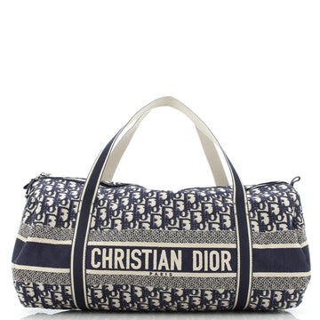 Christian Dior Bowling Bag Oblique Canvas