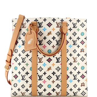 Louis Vuitton Sac Plat Bag Tyler the Creator Multicolor Monogram Craggy Canvas