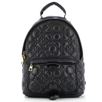 Louis Vuitton Palm Springs Backpack Malletage Flower Lambskin PM